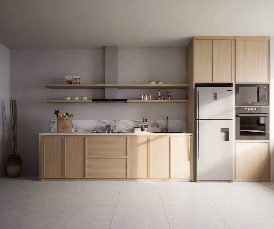 Minimalist Nordic Modern Kitchen